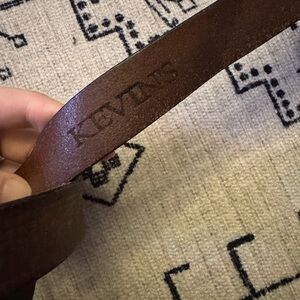 Brown Leather Belt